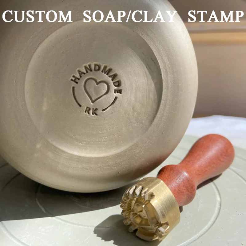 Soap Stamp Custom - Tampon en argile personnalisé pour la