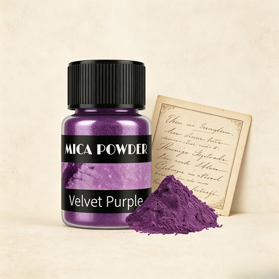 Soap Making Items - Poudre de mica violette veloutée pour