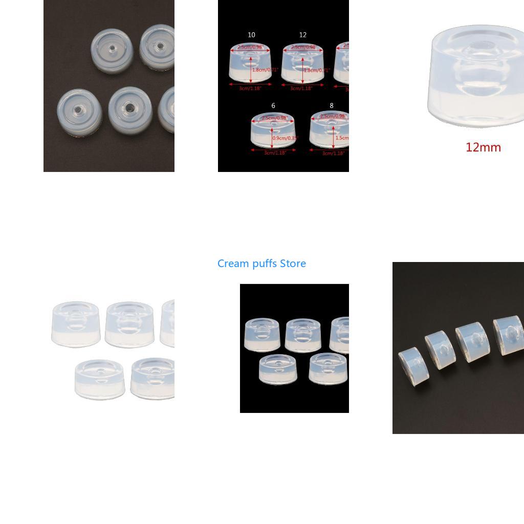 Soap Making Homemade - 50LE bricolage Silicone goutte colle anneau
