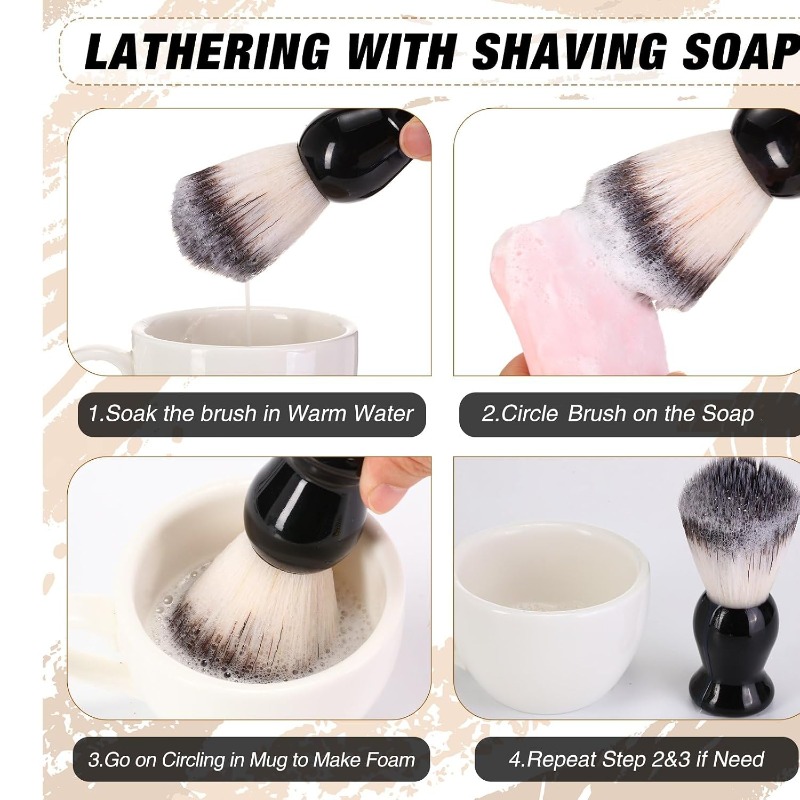 1 brosse à raser pour barbe, m - Soap Making Tutorial avis et prix