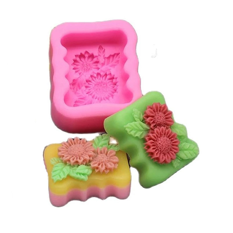 Moule à savon en Silicone à fl - Soap Making Homemade avis et prix