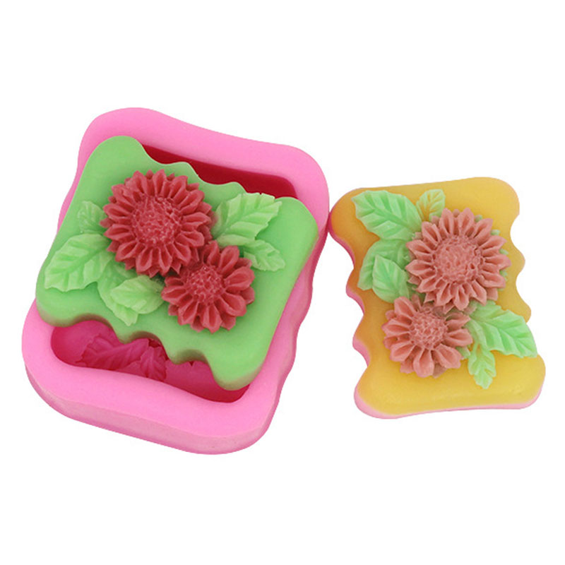 Moule à savon en Silicone à fl - Soap Making Homemade avis et prix