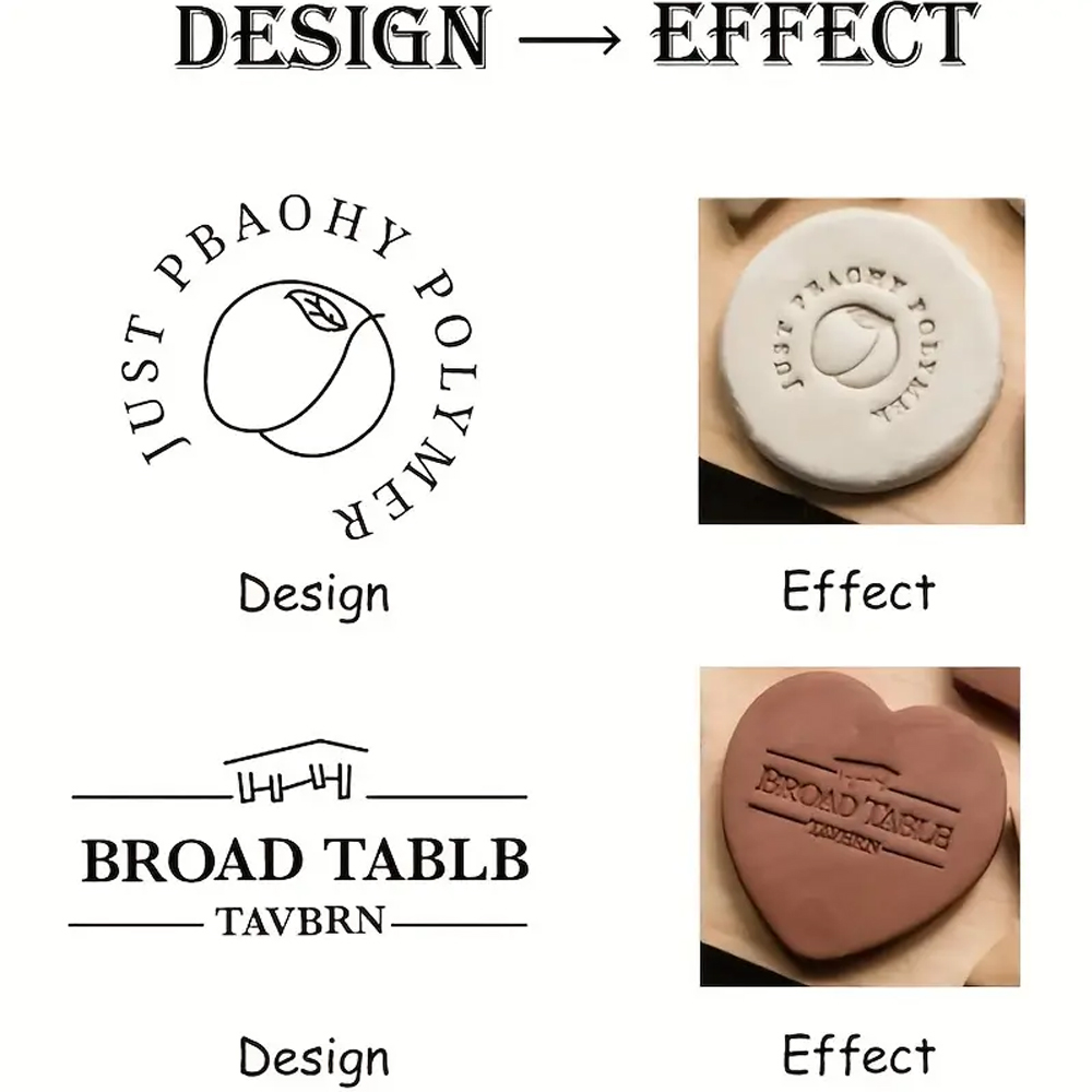 Tampon en céramique personnali - Soap Stamp Custom avis et prix