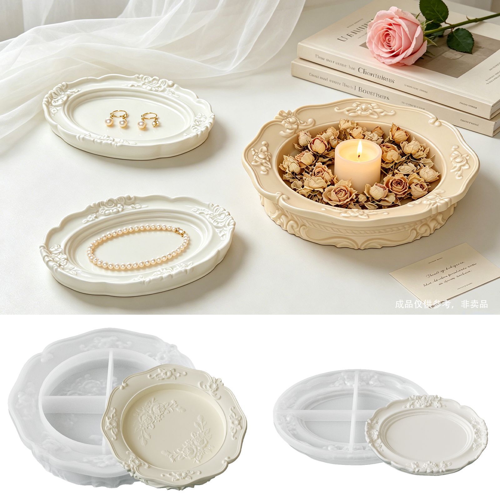Moule en silicone élégant de s - Soap Making Tray avis et prix
