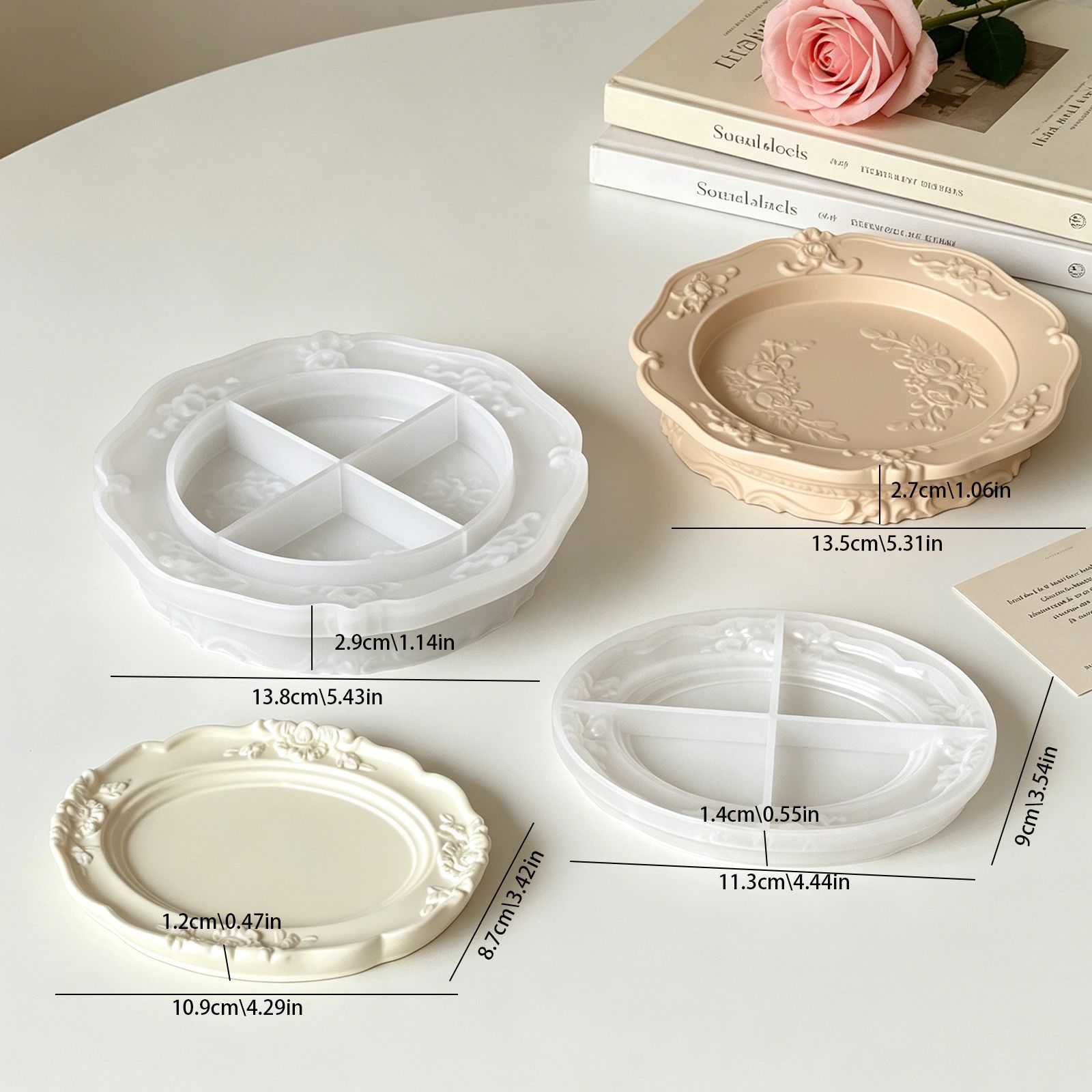 Moule en silicone élégant de s - Soap Making Tray avis et prix