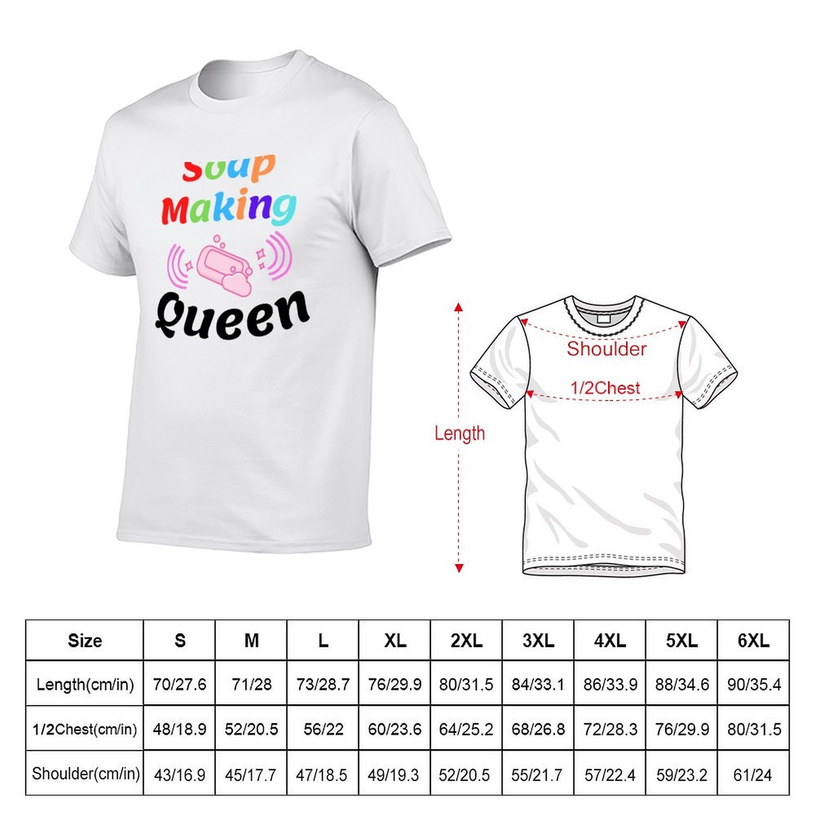 T-shirt drôle imprimé Soap Mak - Soap Making Queen avis et prix