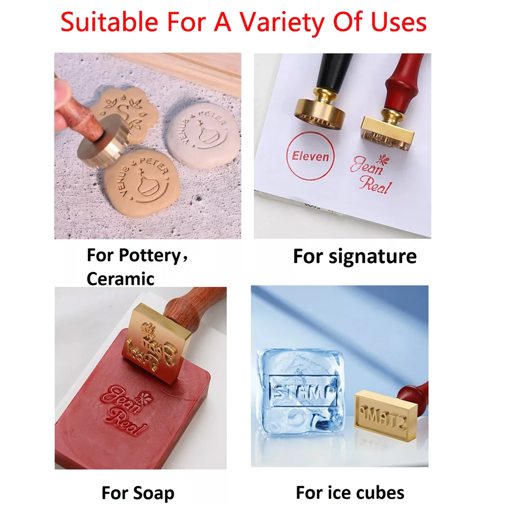 Tampon en argile personnalisé  - Soap Stamp Custom avis et prix