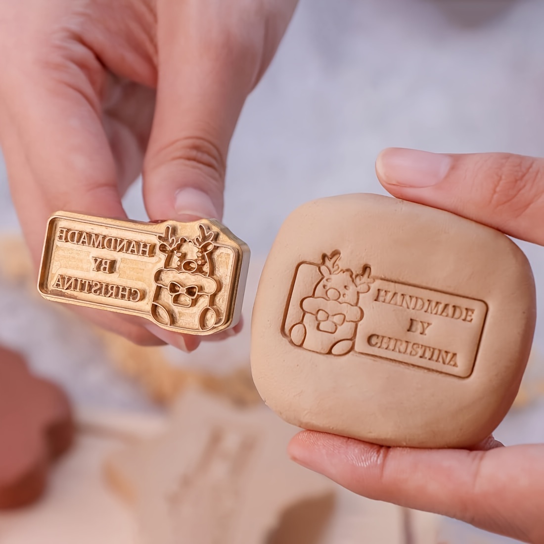 Timbres en céramique d'argile  - Soap Stamp Custom avis et prix
