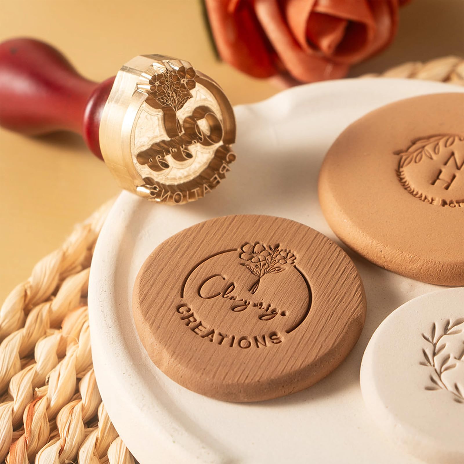 Tampons en argile personnalisé - Soap Stamp Custom avis et prix