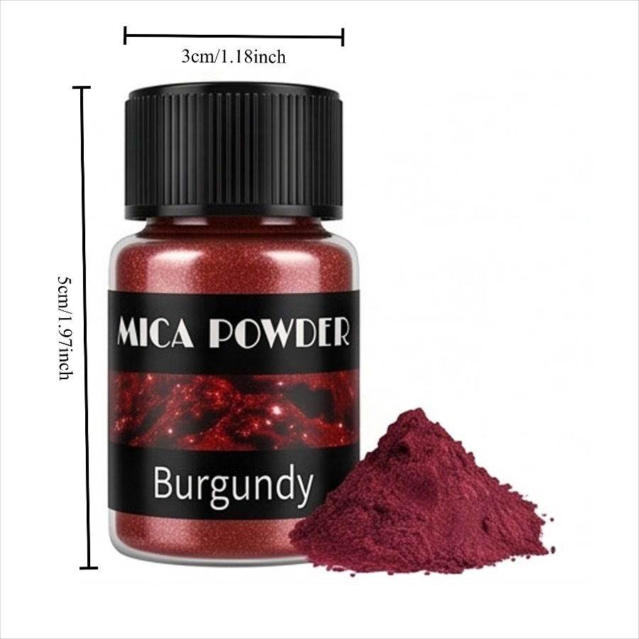 Poudre de mica bordeaux pour l - Soap Making Items avis et prix