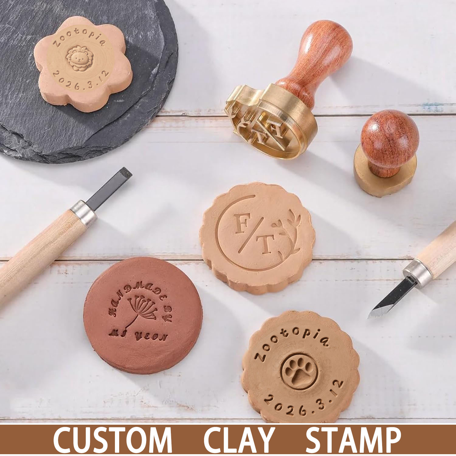 Tampon en céramique personnali - Soap Stamp Custom avis et prix