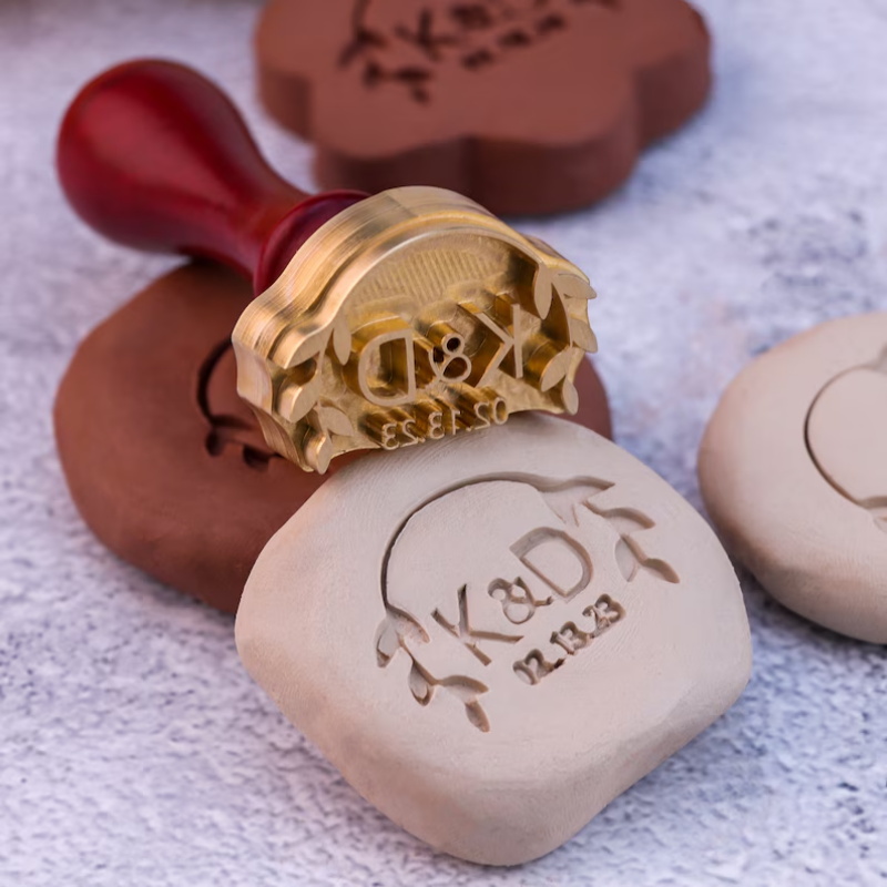 Tampon de poterie personnalisé - Soap Stamp Custom avis et prix