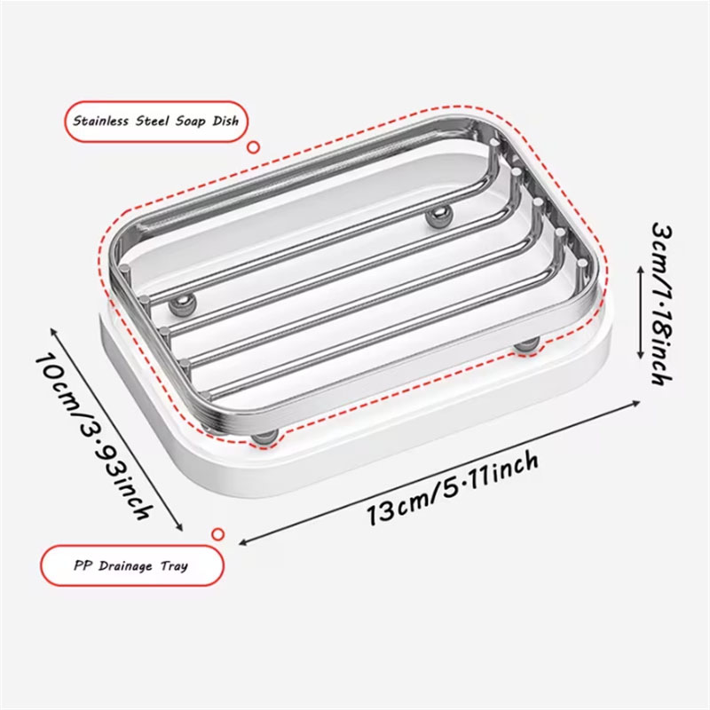 Porte-savon en acier inoxydabl - Soap Making Tray avis et prix