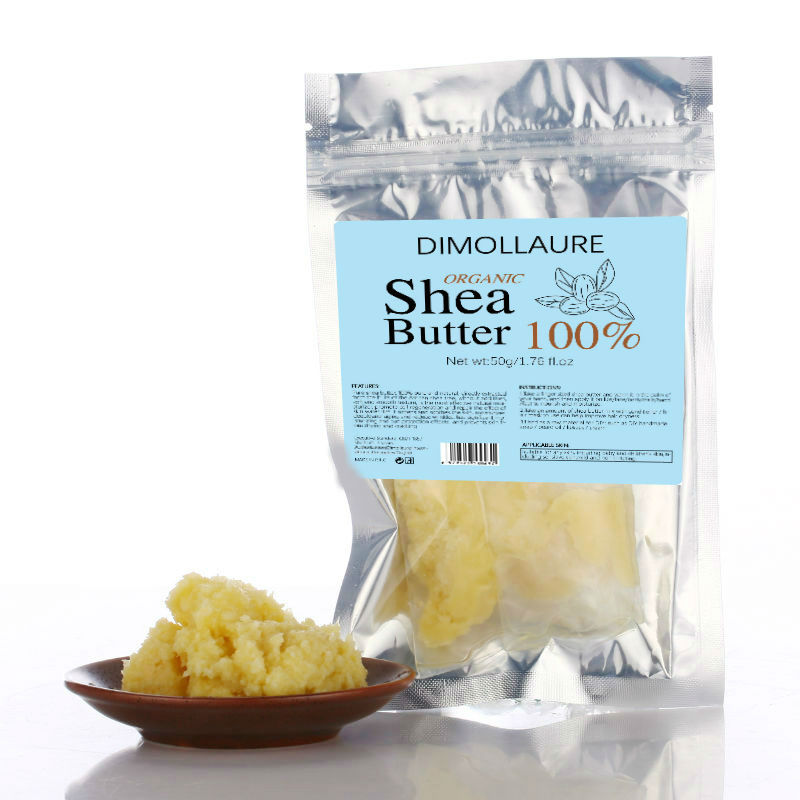 Dimollaure 50g naturel organiq - Shea Butter Raw avis et prix