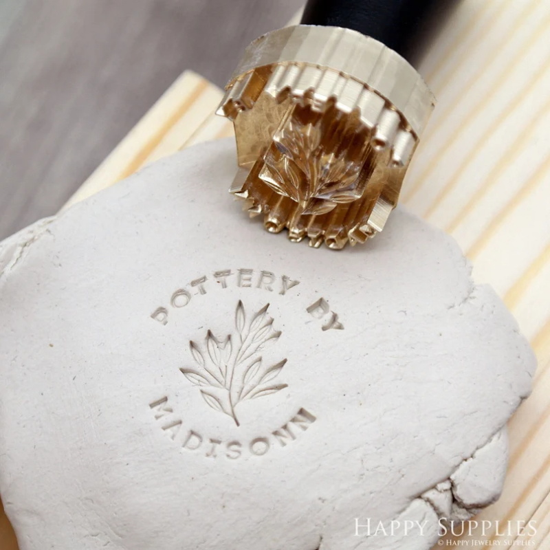 Tampon de poterie personnalisé - Soap Stamp Custom avis et prix