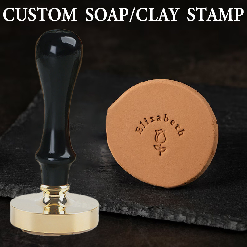 Tampon de poterie personnalisé - Soap Stamp Custom avis et prix