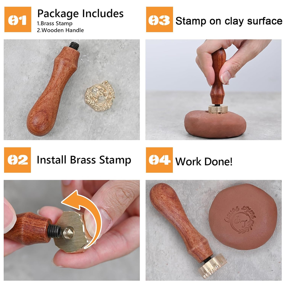 Tampon en argile personnalisé  - Soap Stamp Custom avis et prix